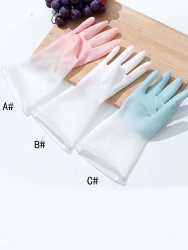 1pc Waterproof Dishwashing Glove