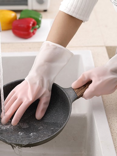 1pc Waterproof Dishwashing Glove