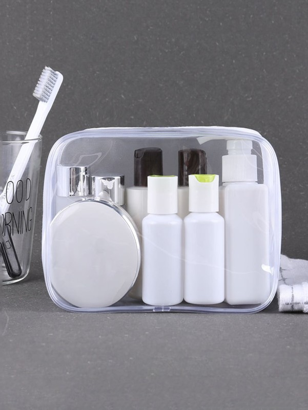 1pc Clear Travel Storage Bag