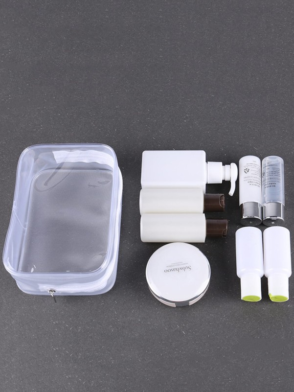 1pc Clear Travel Storage Bag