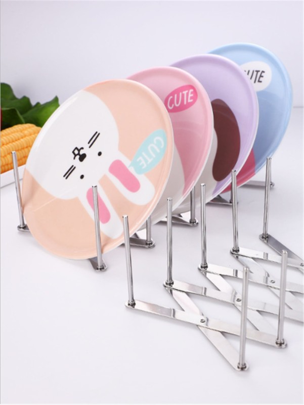 1pc Kitchen Foldable Storage Rack