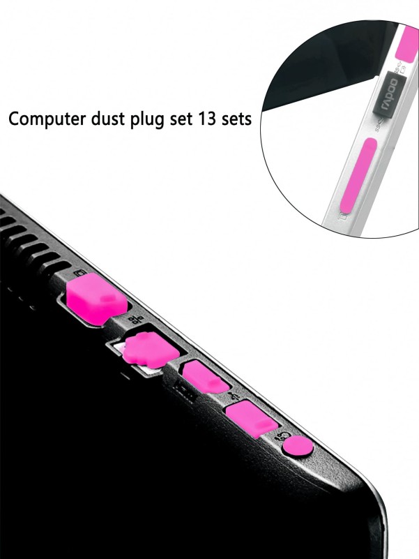 13pcs Laptop Dust Plug