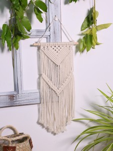 1pc Woven Macrame Wall Hanging