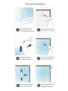 1sheet One-way Perspective Sunscreen Glass Sticker