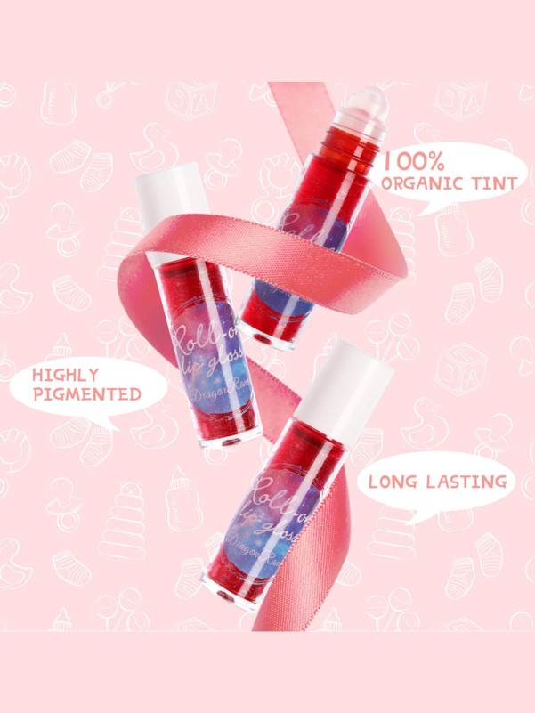 Long-wearing Roll-On Lip Gloss