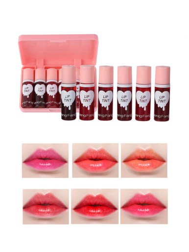 6pcs Hydrating Cream Lip Gloss