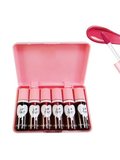 6pcs Hydrating Cream Lip Gloss