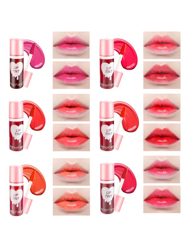 6pcs Hydrating Cream Lip Gloss