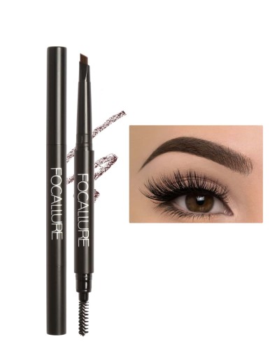 Waterproof 2 In 1 Eyebrow Pencil With Brush 02