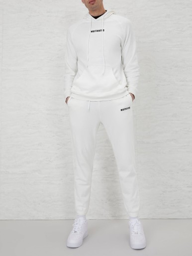 Men Letter Graphic Sweatpants