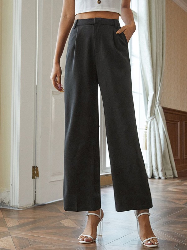 High Waist Wide Leg Pants