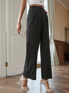 High Waist Wide Leg Pants