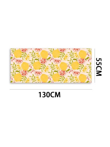 Lemon Print Washing Machine Cover