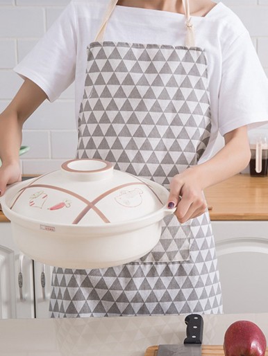 Geometric Pattern Apron