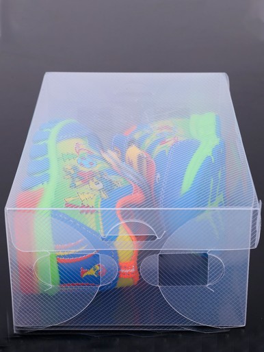 1pc Clear Shoes Storage Box