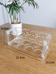 Double Layer Egg Storage Rack