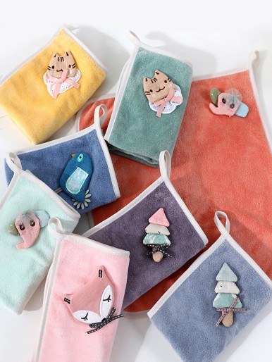 1pc Random Cartoon Washcloth