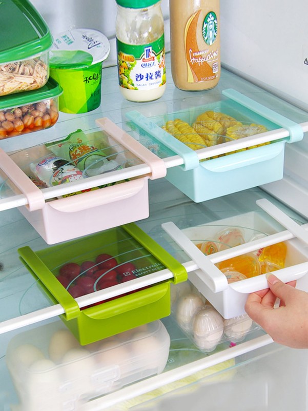 1pc Random Color Refrigerator Storage Box