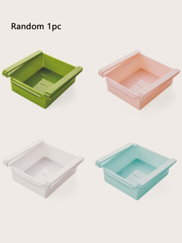 1pc Random Color Refrigerator Storage Box