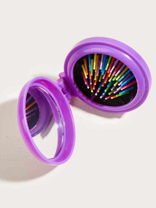 2 In 1 Hair Brush & Mirror