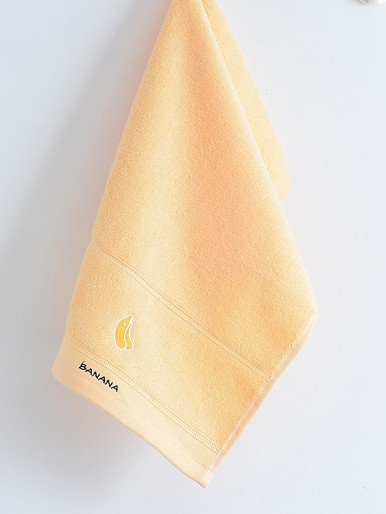 Kids Fruit Embroidery Towel