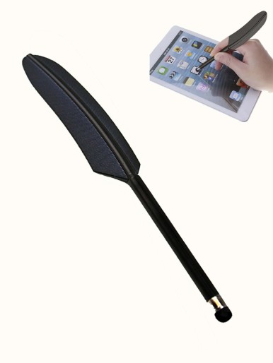 1pc Feather Design Stylus Pen