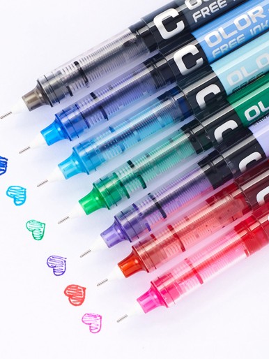 7pcs Colored Gel Pen Set