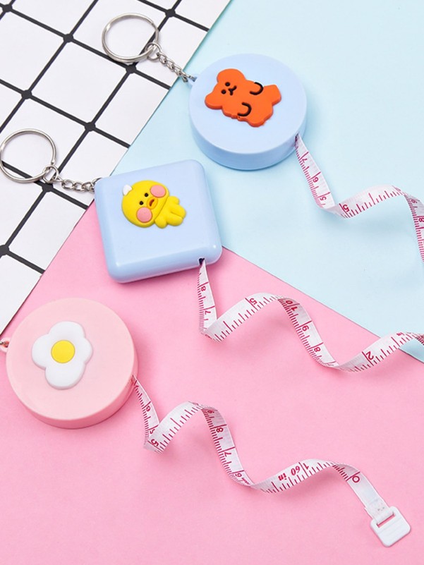 1pc Cartoon Design Random Tape Measure