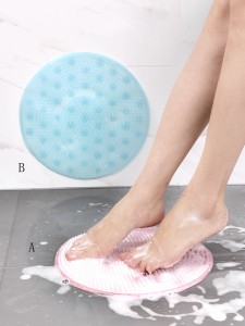 1pc Silicone Bath Foot Brush