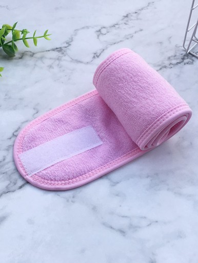 1pc Solid Shower Headband