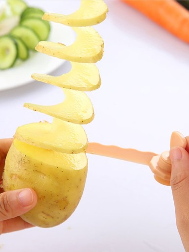 1pc Random Color Spiral Potato Cutter