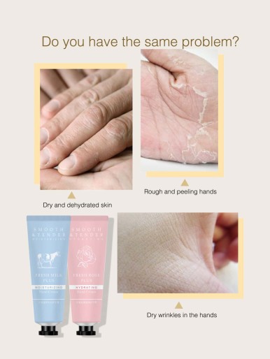 2pcs Hydrating Hand Cream
