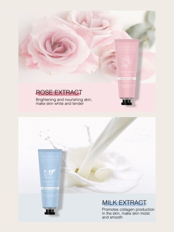 2pcs Hydrating Hand Cream