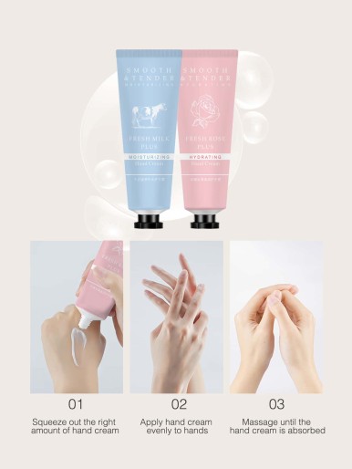 2pcs Hydrating Hand Cream