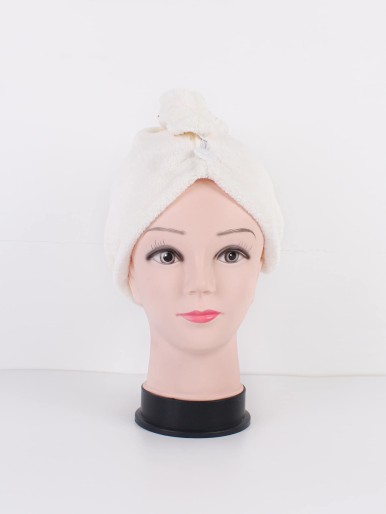 1pc Solid Color Hair Drying Cap