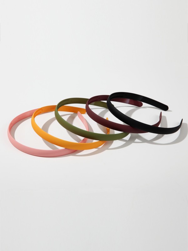 5pcs Skinny Hair Hoop