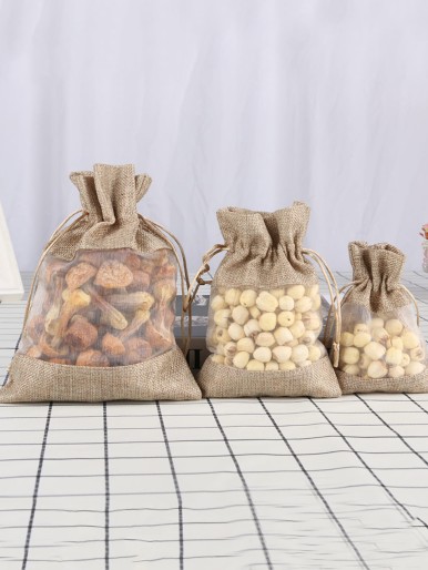 3pcs Drawstring Food Storage Bag