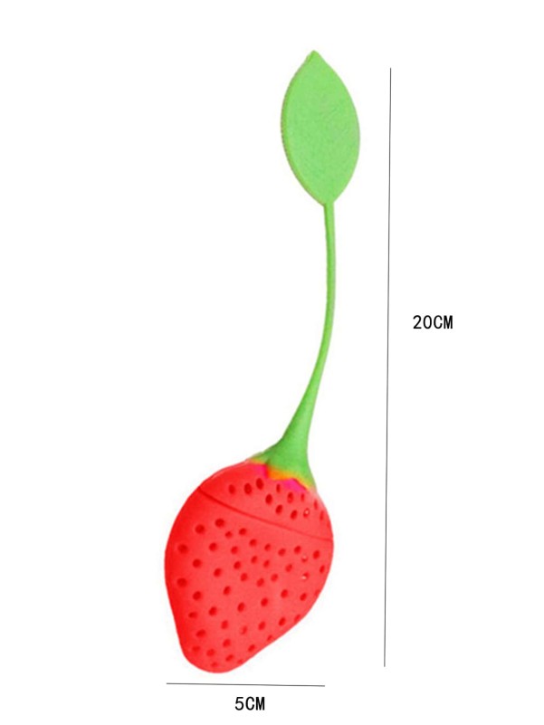 فلتر شاي على شكل فراولة