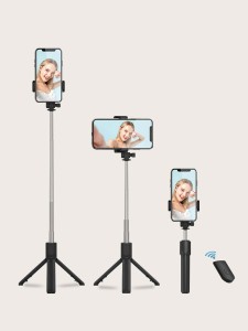 Bluetooth Foldable Selfie Stick Tripod