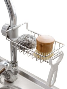 Stainless Steel Faucet Storage Rack