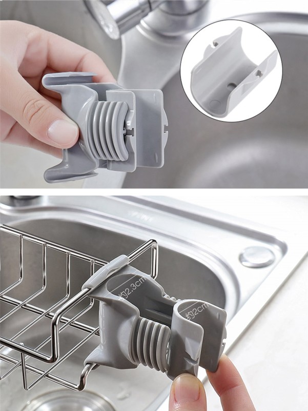 Stainless Steel Faucet Storage Rack