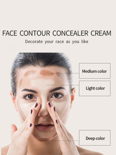 Long-wearing Cream Contour Medium Nude