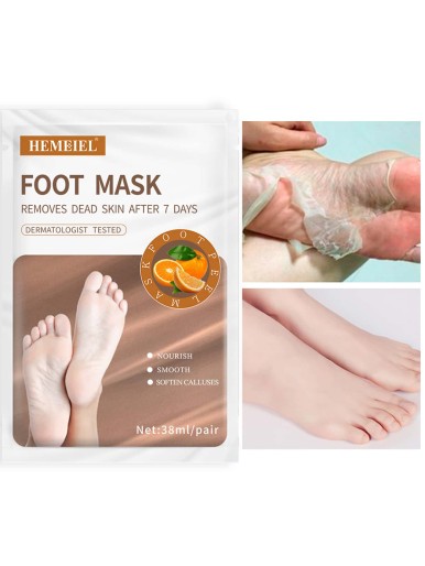 1pair Vitamin C Nourishing Foot Exfoliator