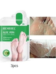 3pairs Aloe Vera Foot Exfoliator