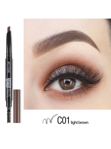 2 In 1 Eyebrow Pencil With Brush 01