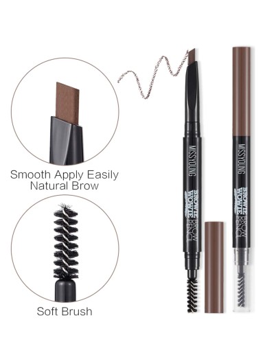 2 In 1 Eyebrow Pencil With Brush 01