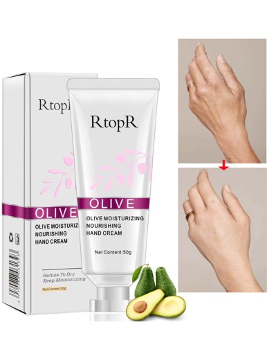 1pc Olive Moisturizing Hand Cream