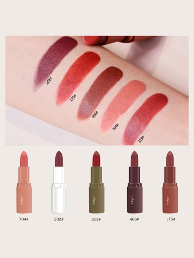 Long Lasting Matte Lipstick Set 5pcs