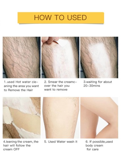 Body Hair Removal Cream