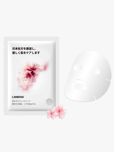 1pc Cherry Blossom Firming Facial Sheet